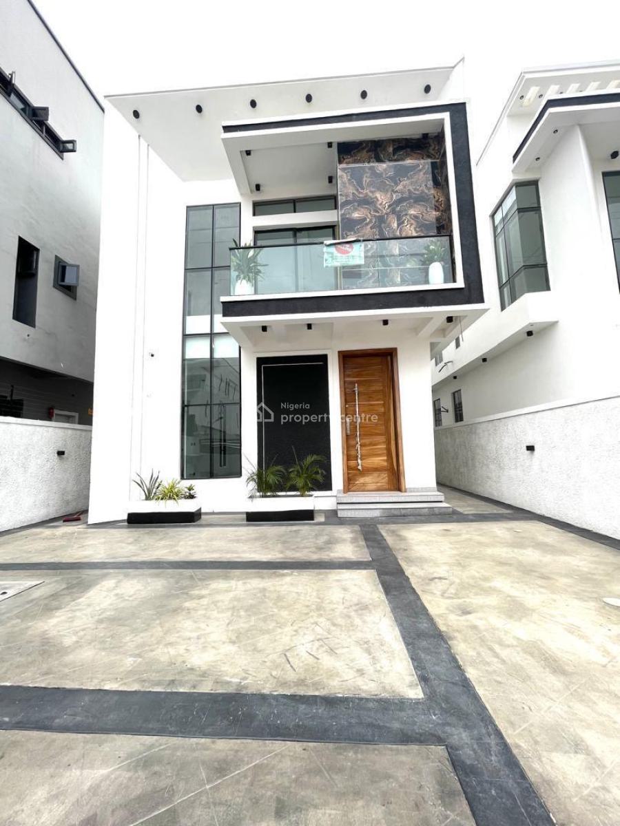 Luxury 5 Bedroom Fully Detached Duplex with Bq, Pool and Cinema, Chevron Toll Gate, Lekki, Lagos, Detached Duplex for Sale