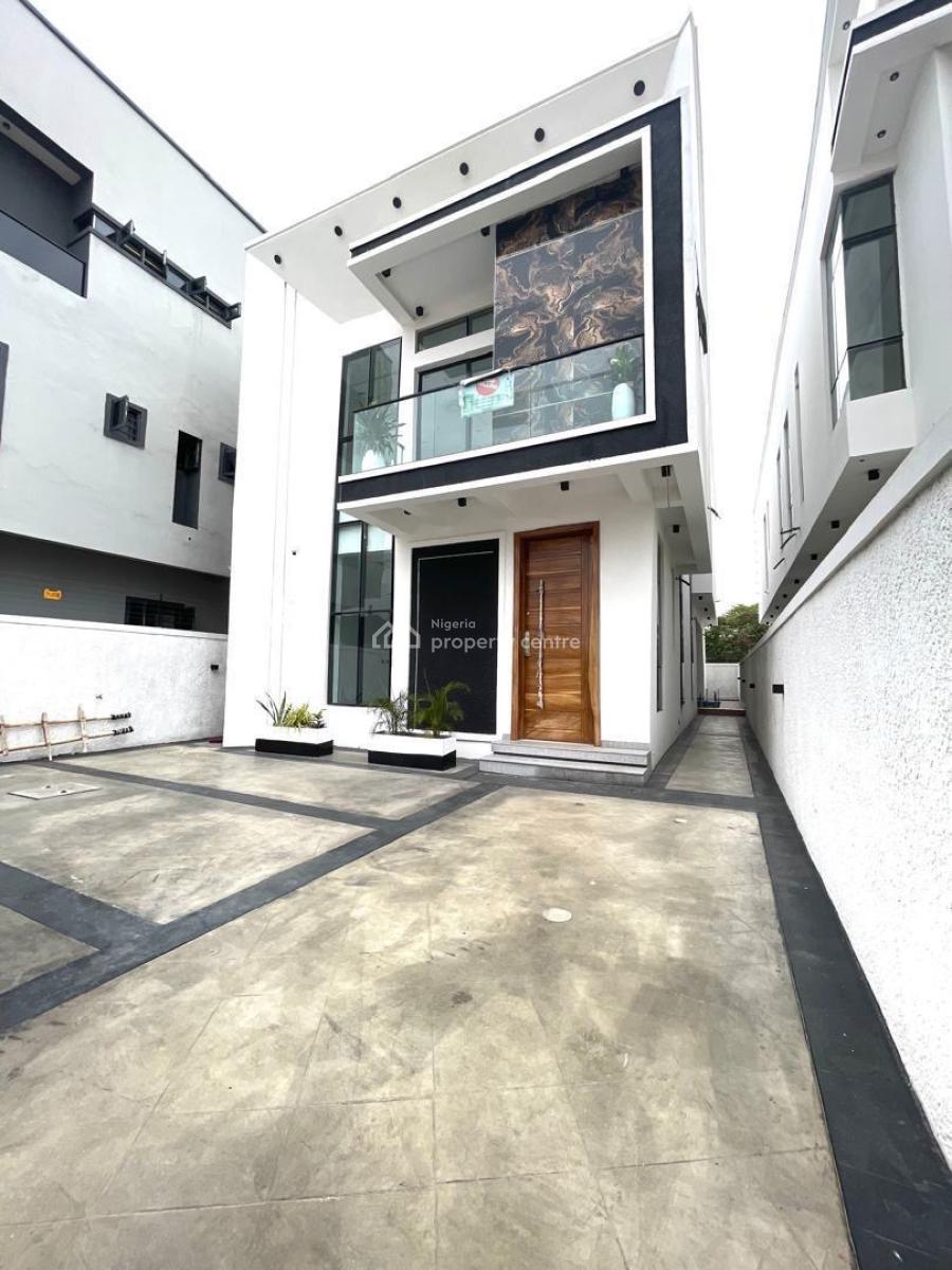 Luxury 5 Bedroom Fully Detached Duplex with Bq, Pool and Cinema, Chevron Toll Gate, Lekki, Lagos, Detached Duplex for Sale