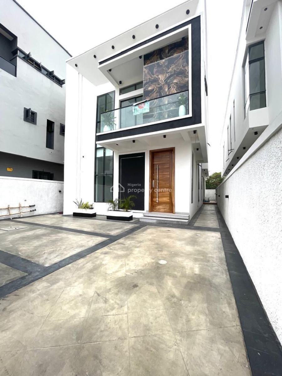 Luxury 5 Bedroom Fully Detached Duplex with Bq, Pool and Cinema, Chevron Toll Gate, Lekki, Lagos, Detached Duplex for Sale