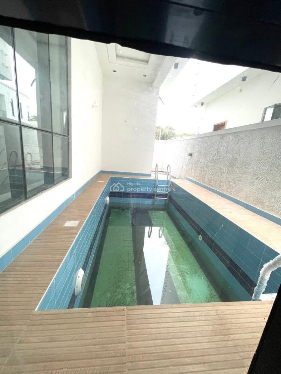 Luxury 5 Bedroom Fully Detached Duplex with Bq, Pool and Cinema, Chevron Toll Gate, Lekki, Lagos, Detached Duplex for Sale