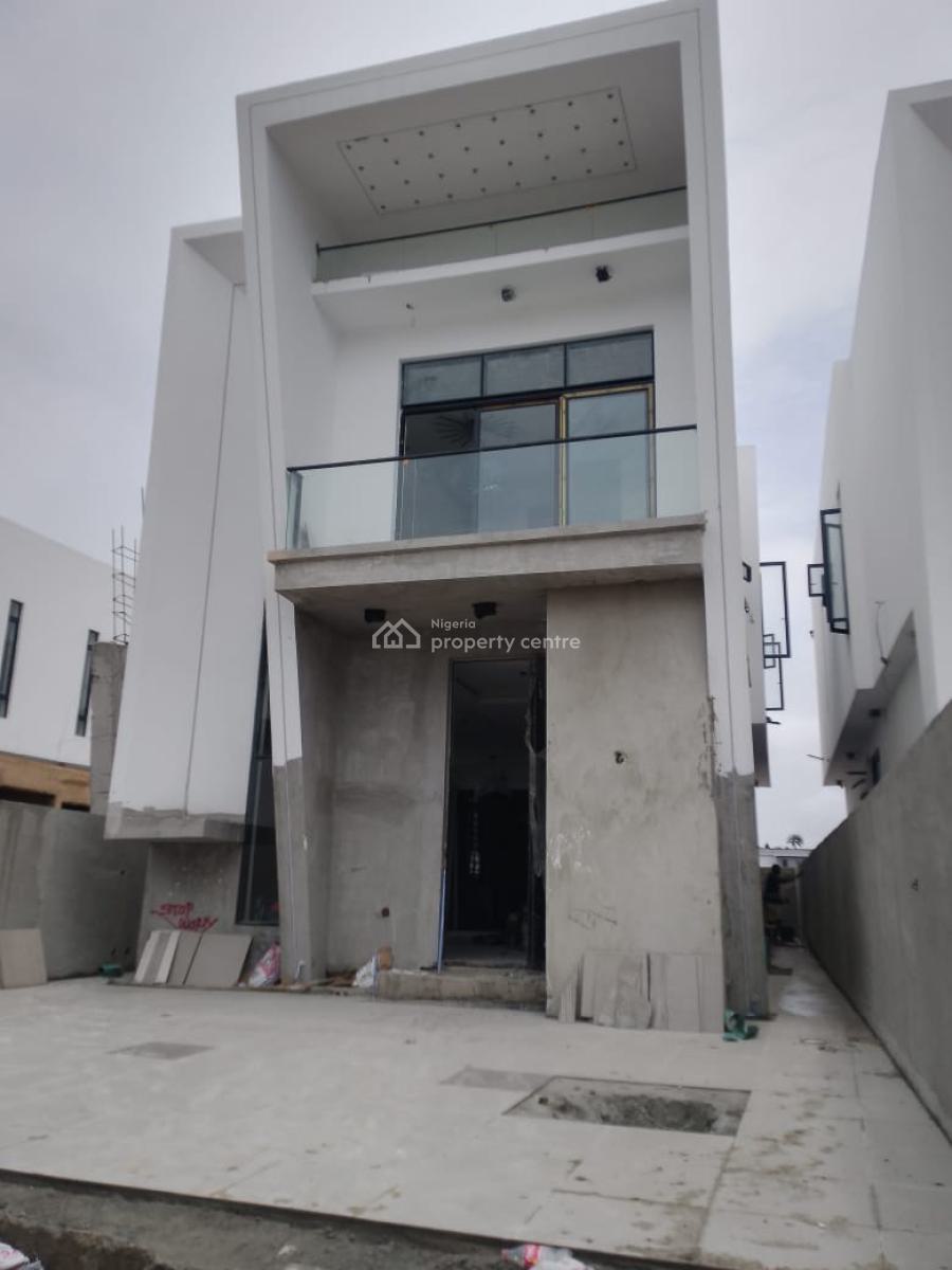 Four Bedroom Semi Detached Duplex and Fully Detached with Bq, Orchid Road, Lekki, Lagos, Semi-detached Duplex for Sale