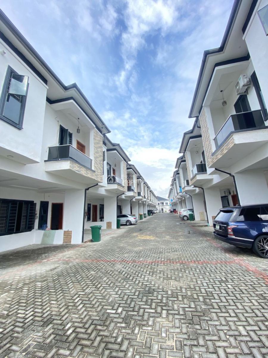 Spacious 4 Bedroom Terrace Duplex with Constant Light, Vgc, Lekki, Lagos, Terraced Duplex for Rent