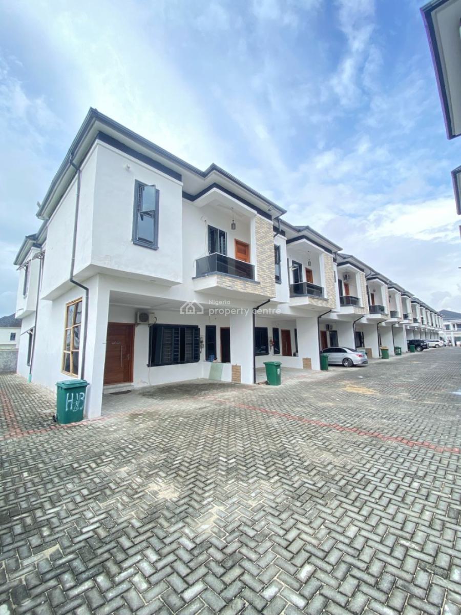 Spacious 4 Bedroom Terrace Duplex with Constant Light, Vgc, Lekki, Lagos, Terraced Duplex for Rent