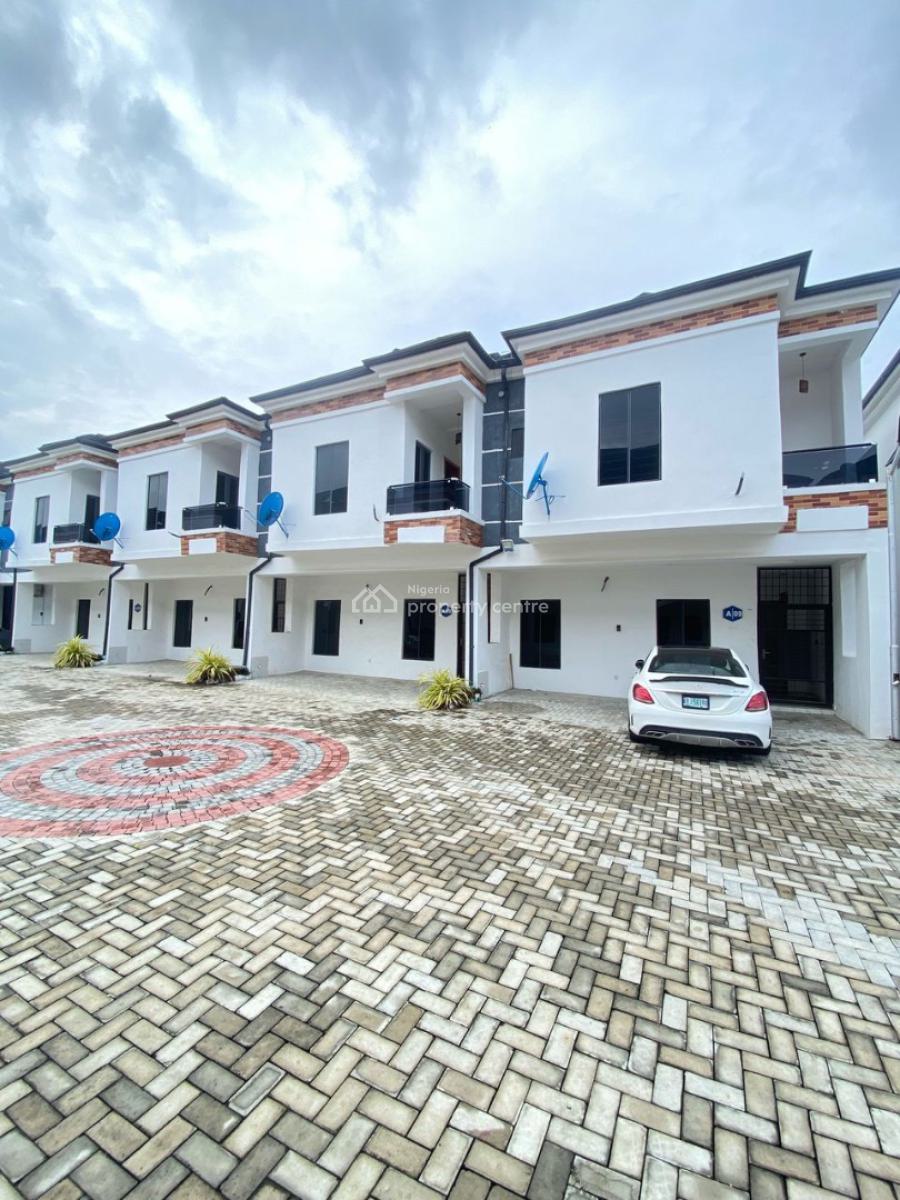 Spacious 3 Terrace Duplex with Bq and Gym, Vgc, Lekki, Lagos, Terraced Duplex for Rent