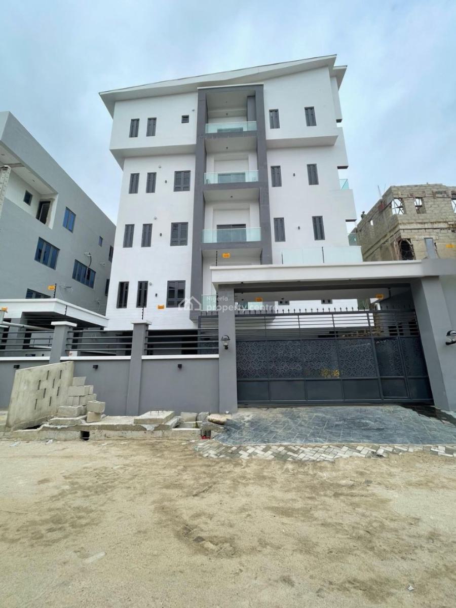 Nicely Built 2 Bedroom Apartment with Bq, Elevator & Gym, Lekki Phase 1, Lekki, Lagos, Flat / Apartment for Rent