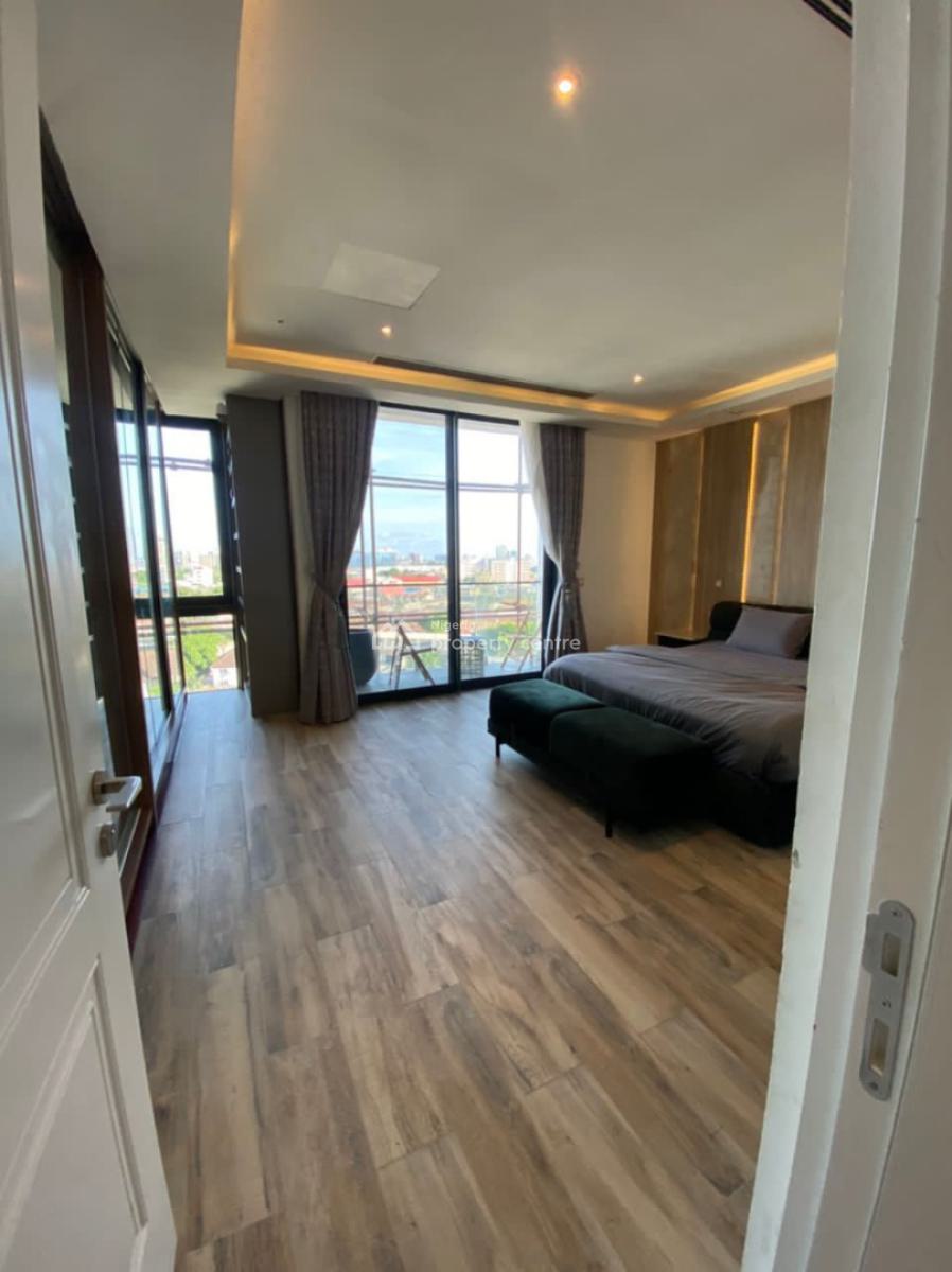 Exclusive Fully Furnished 4-bedroom Penthouse with a Bq, Off Awolowo Road, Ikoyi, Lagos, Block of Flats for Sale