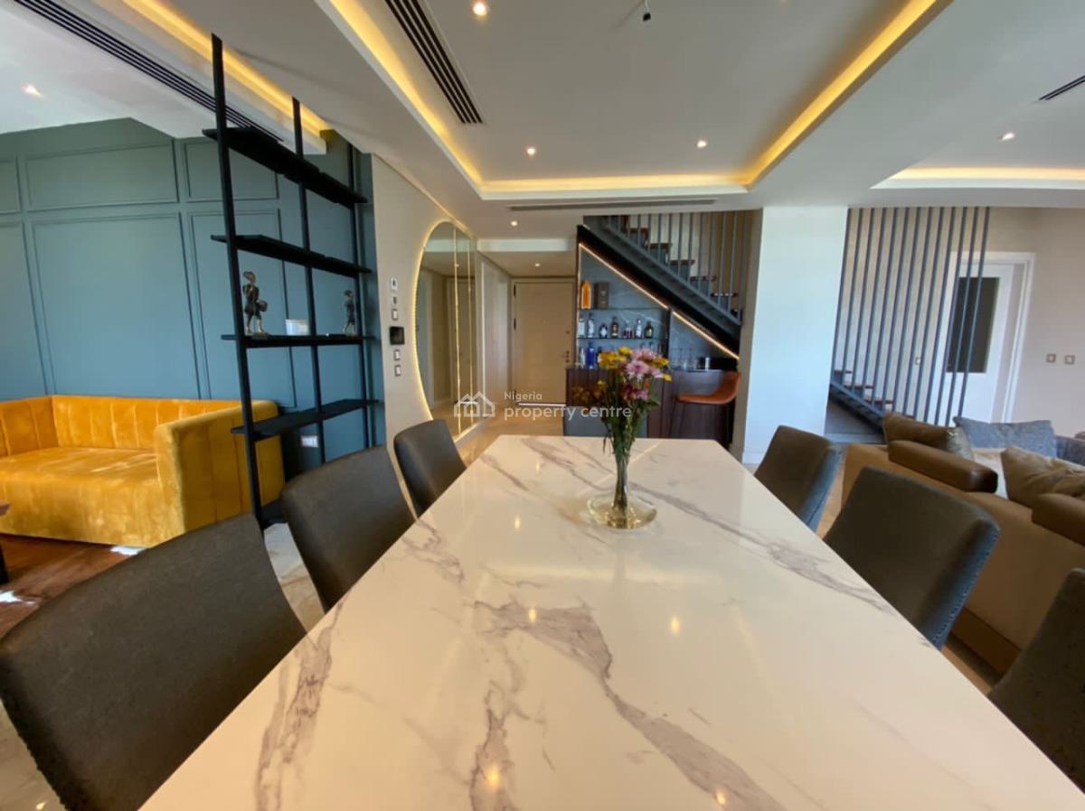 Exclusive Fully Furnished 4-bedroom Penthouse with a Bq, Off Awolowo Road, Ikoyi, Lagos, Block of Flats for Sale
