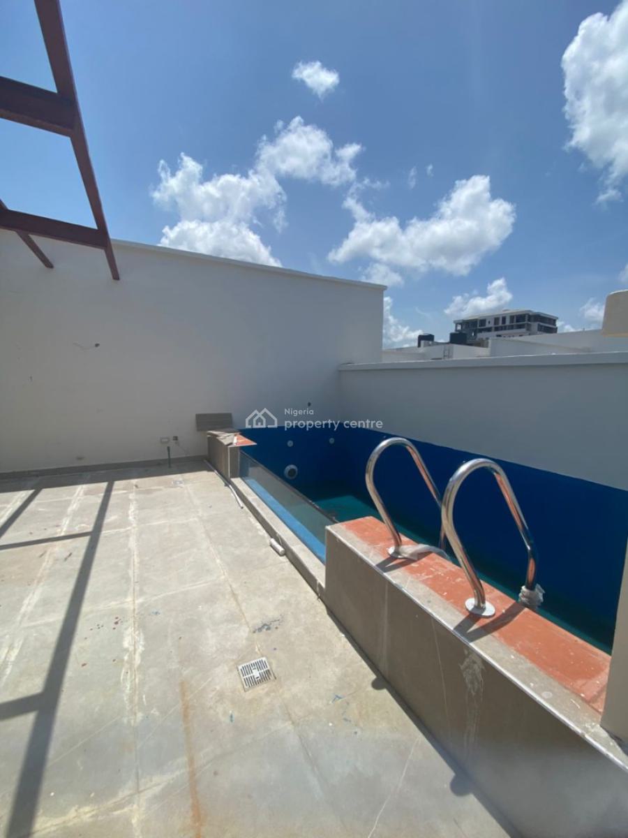 Luxury 4-bedroom Terrace House with Private Rooftop & Pool, Ikoyi, Lagos, Terraced Duplex for Sale