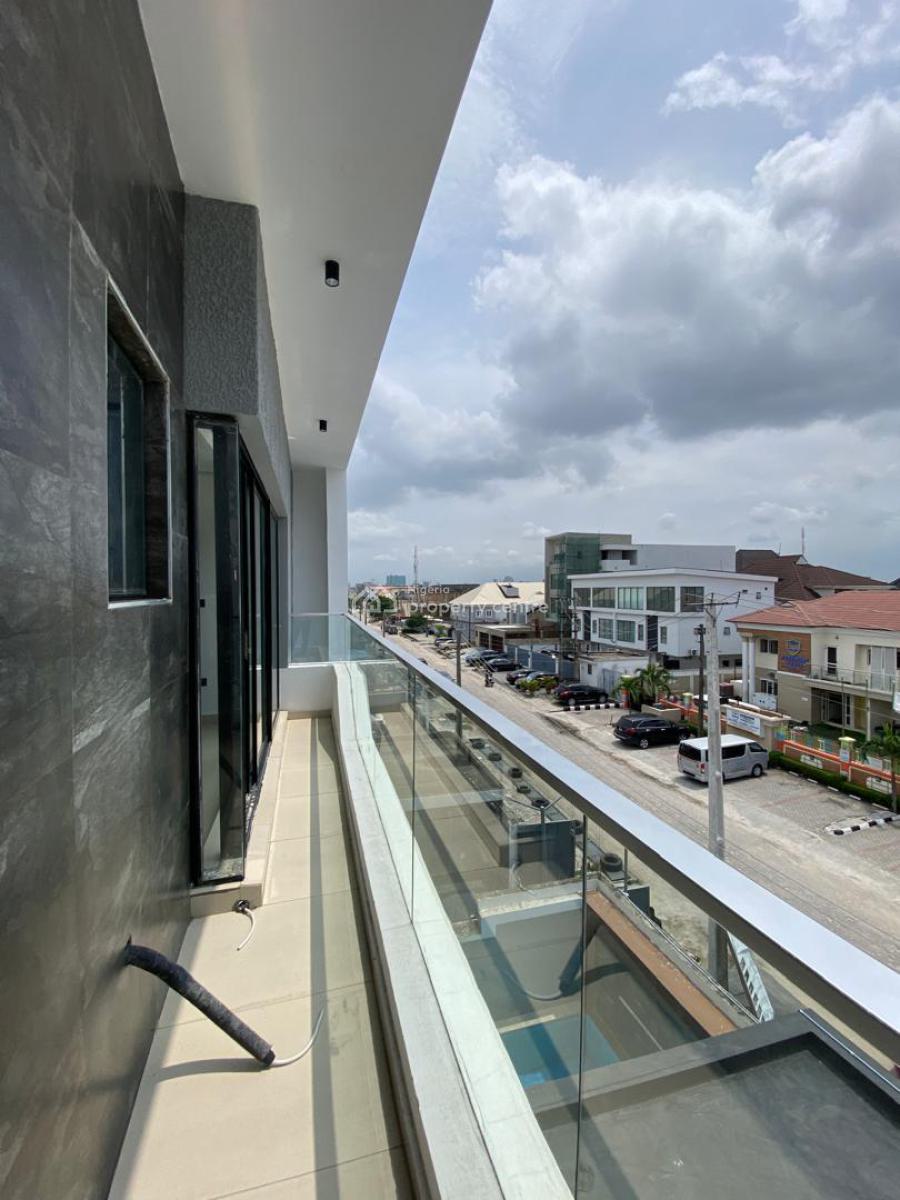Newly Built 3 Bedroom Apartment with Bq, Gym, Pool, Lekki Phase 1, Lekki, Lagos, Flat / Apartment for Rent