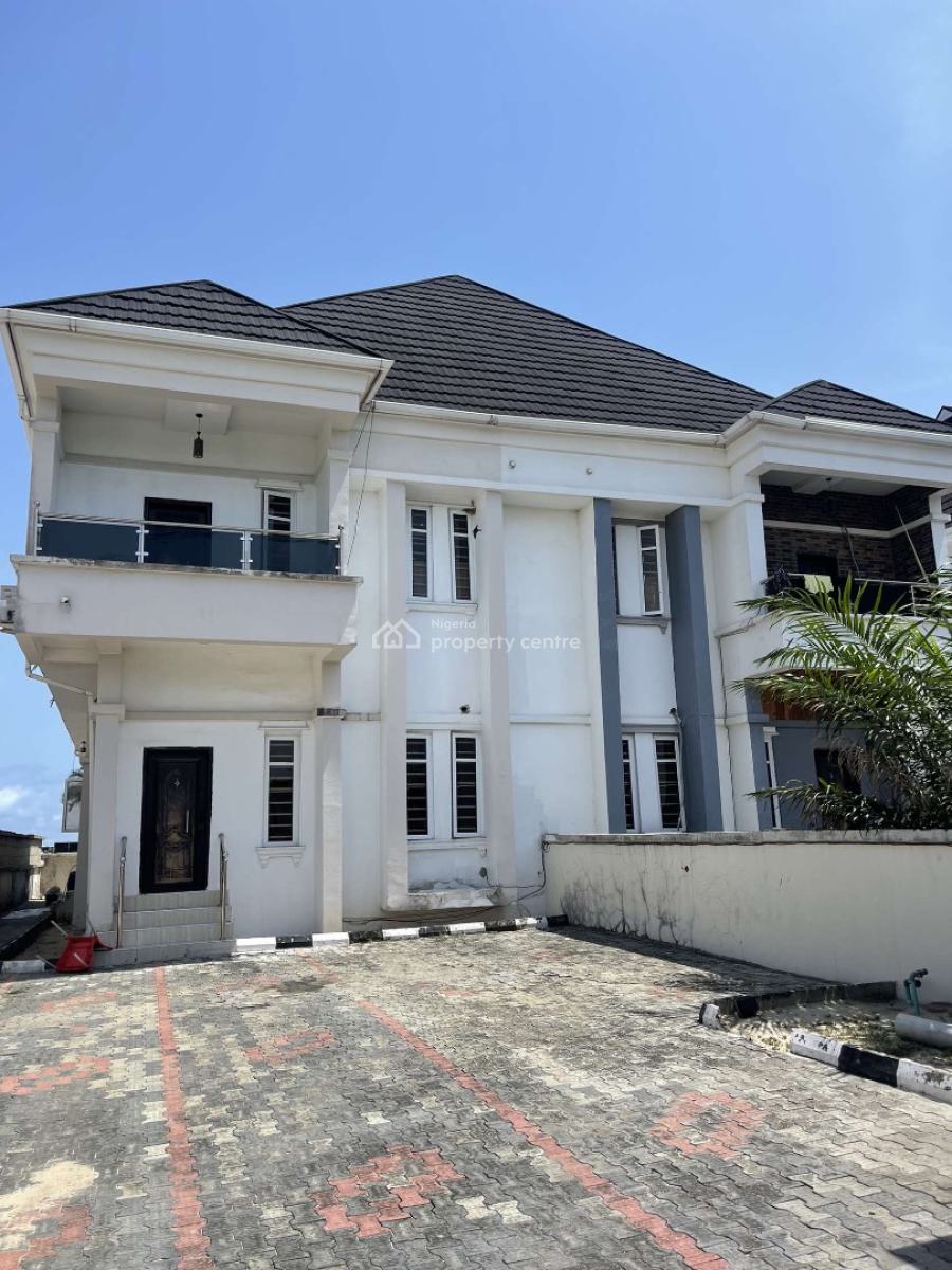 Massive 4 Bedroom Semi Detached Duplex with Bq, Aiyevbomwan Avenue, Ogombo, Ajah, Lagos, Semi-detached Duplex for Sale