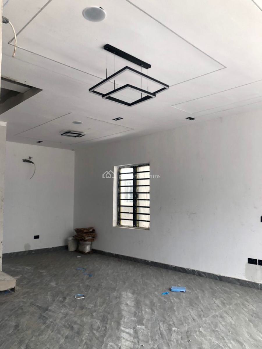 Self Compound 4 Bedroom Semi Detached Duplex with Bq, Orchid Road, Lekki, Lagos, Semi-detached Duplex for Sale