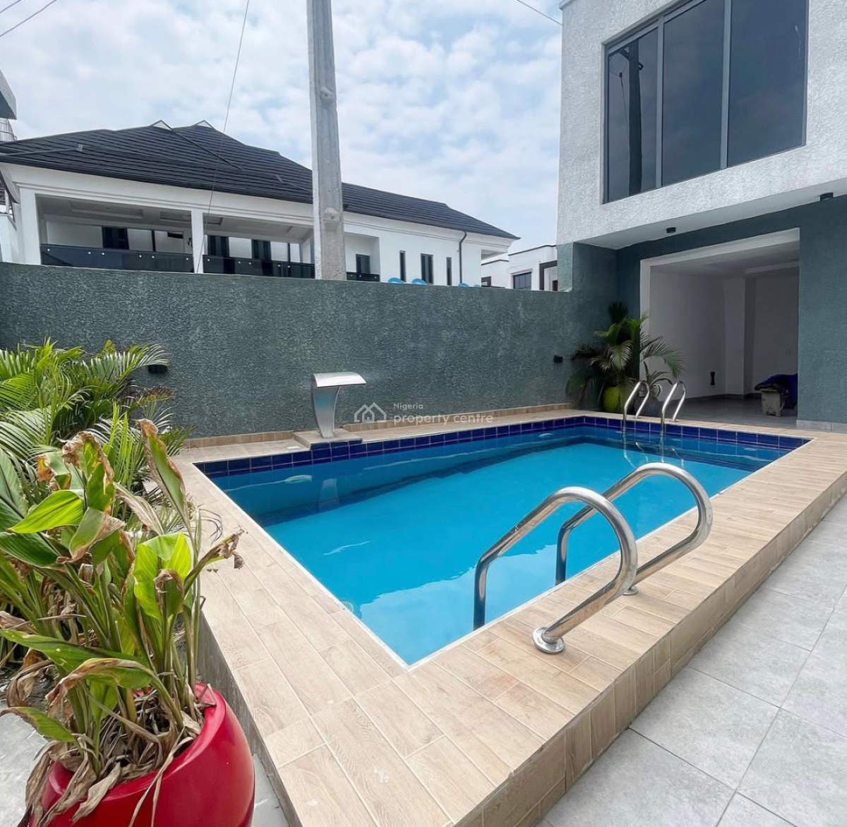 Service 4bedroom Terrace Duplex with Bq at Orchid Road Lekki, Orchid Road By Ram, Lekki, Lagos, Terraced Duplex for Rent
