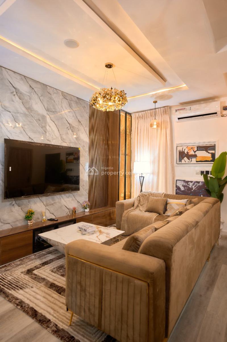 Fully Furnished 3 Bedroom-semi Detached Duplex, Ikota, Lekki, Ikota, Lekki, Lagos, Semi-detached Duplex for Rent