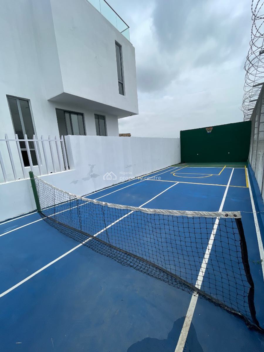 Stunning 5bed + Pool + Gazebo + Tennis Court + Cinema, Osapa, Lekki, Lagos, Detached Duplex for Sale