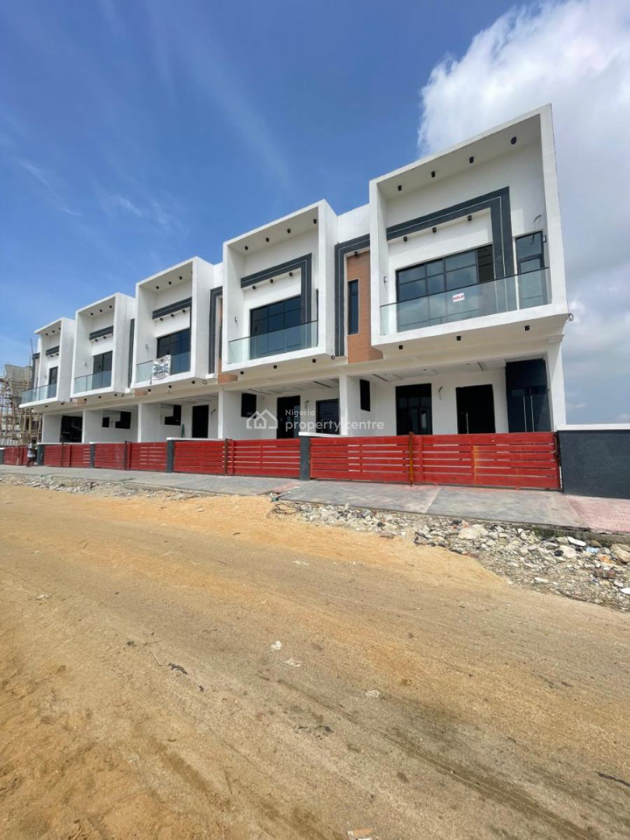 Beautiful 3 Bedroom Private Self Service Terrace Duplex, Ikota, Lekki, Lagos, Detached Duplex for Sale