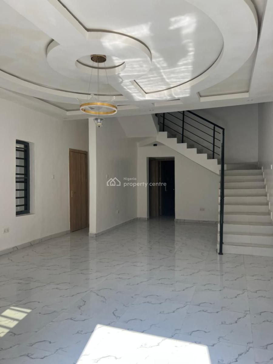 Brand New 5bedroom Duplex in a Good and Secured Estate, Happy Land Estate, Sangotedo, Ajah, Lagos, Detached Duplex for Rent