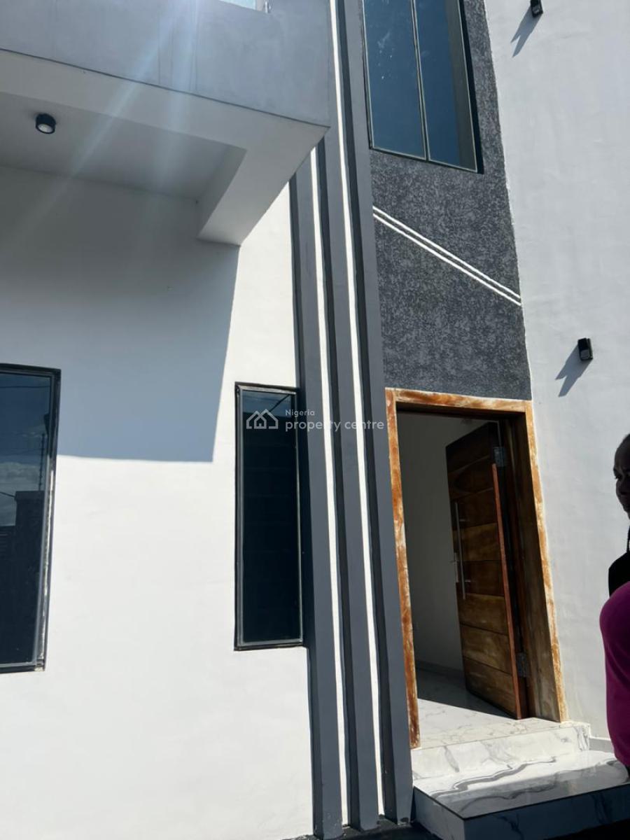 Brand New 5bedroom Duplex in a Good and Secured Estate, Happy Land Estate, Sangotedo, Ajah, Lagos, Detached Duplex for Rent
