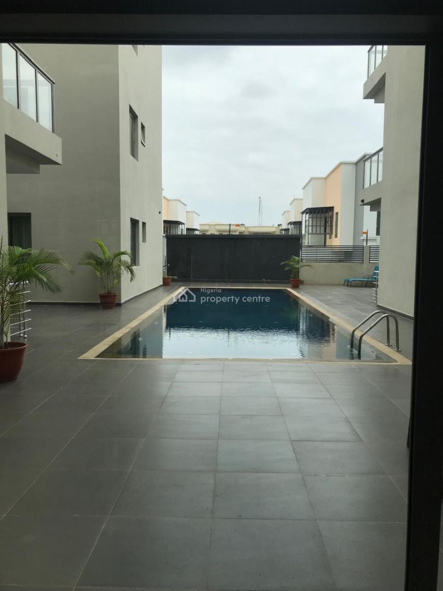 Luxury 3 Bedrooms Serv & Furnished Flat,pool,gym,elevator,24/7 Service, Jabi Main, Serene Neighborhood,, Jabi, Abuja, Flat / Apartment for Rent
