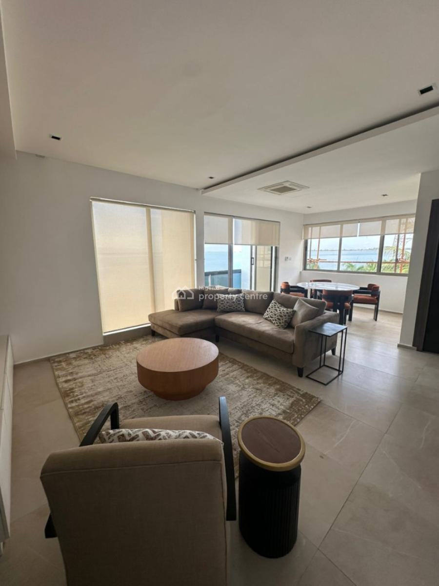 Luxury Waterfront 2 Bedroom Furnished Apartment with Pool, Banana Island, Ikoyi, Lagos, Flat / Apartment for Rent