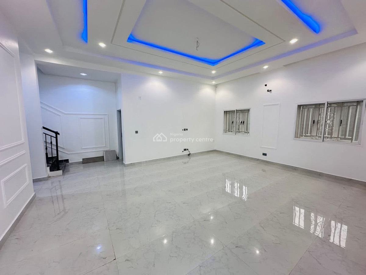 Brand New 5 Bedroom Spacious Detached Duplex with 2 Living Rooms, Serene Neighborhood, Kukwaba, Abuja, Detached Duplex for Sale
