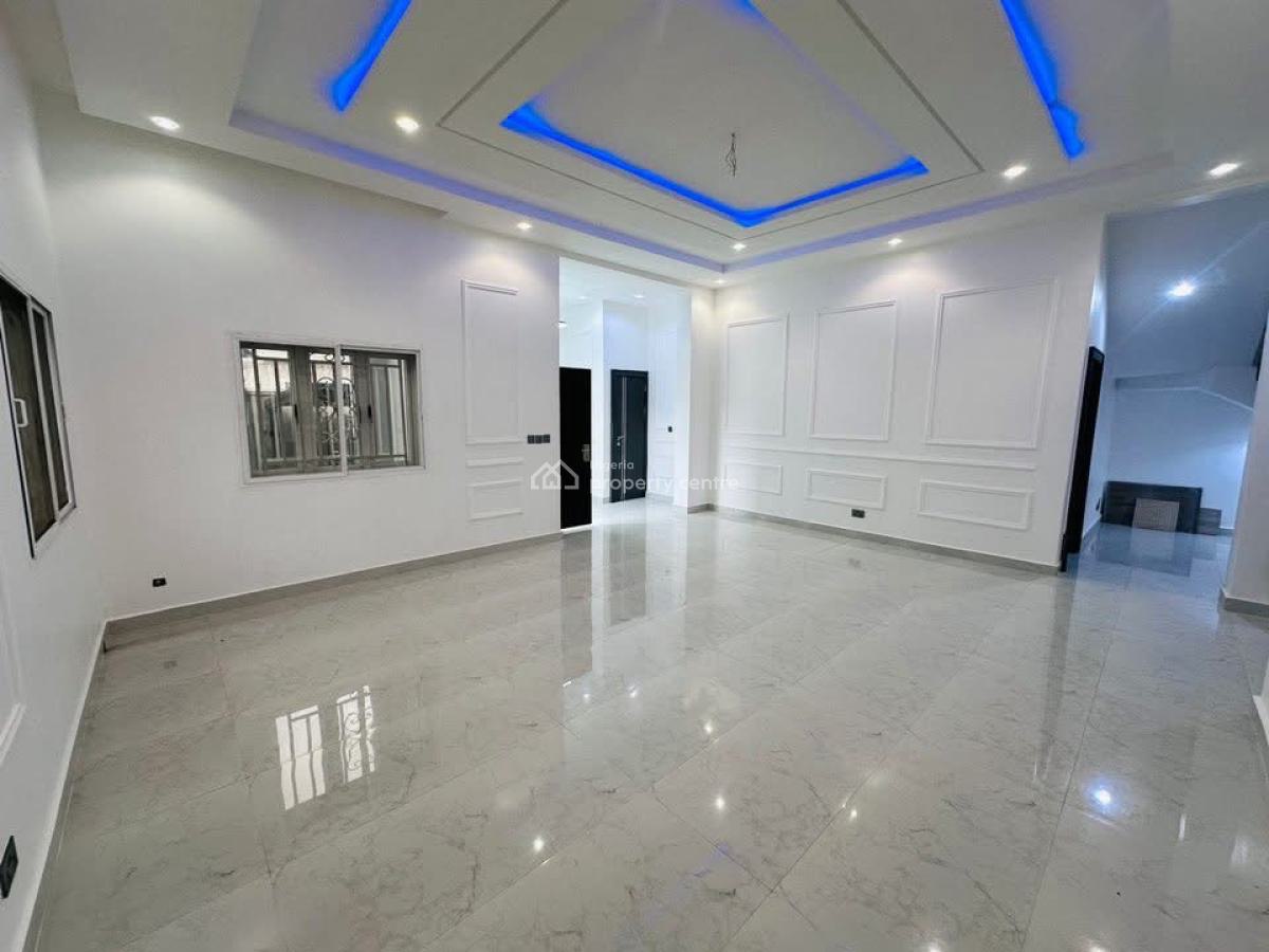 Brand New 5 Bedroom Spacious Detached Duplex with 2 Living Rooms, Serene Neighborhood, Kukwaba, Abuja, Detached Duplex for Sale