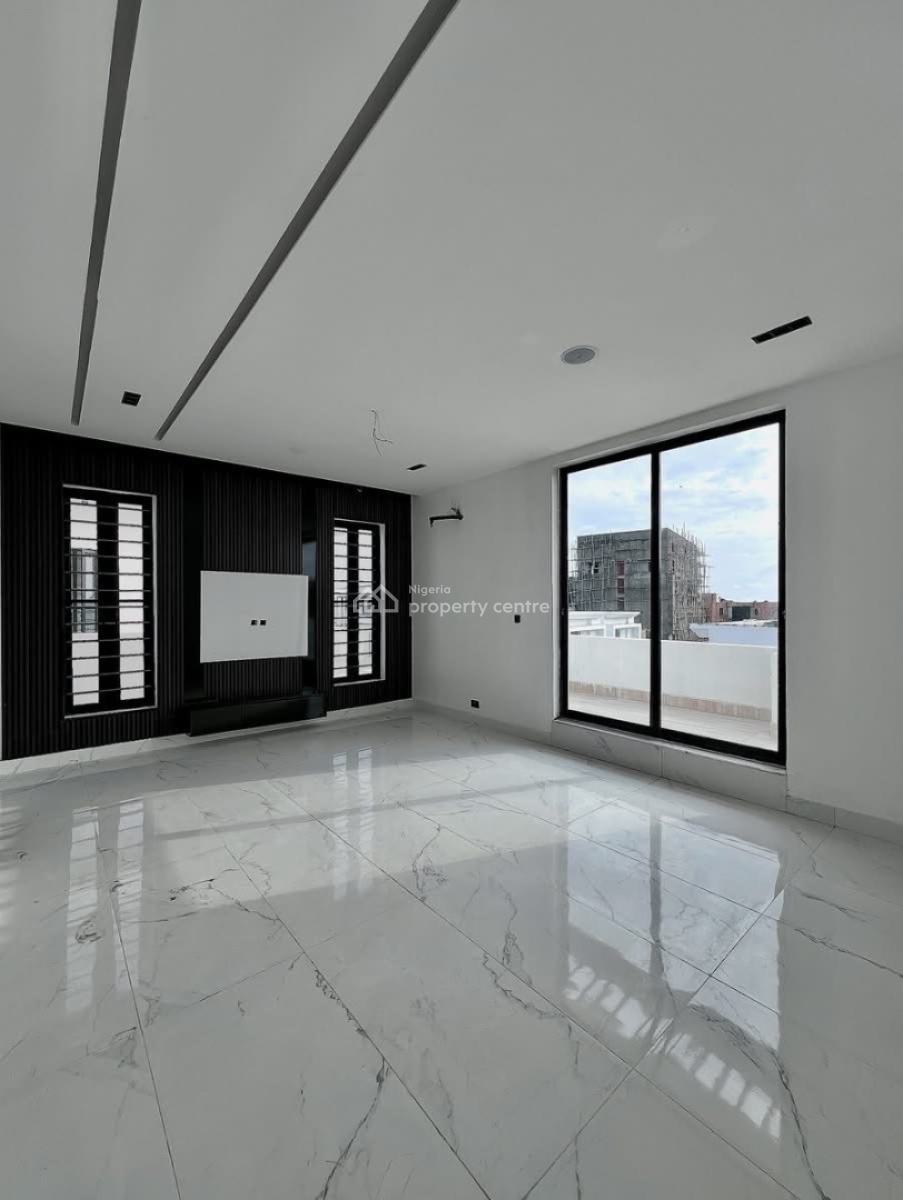 Contemporary 5 Bedroom Fully Detached Home with Bq, Cinema and Pool, Chevron, Lekki, Lagos, Detached Duplex for Sale