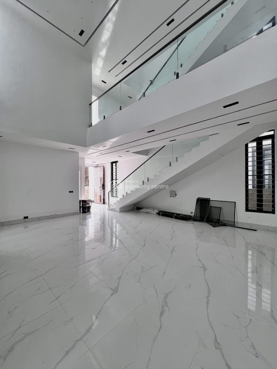 Contemporary 5 Bedroom Fully Detached Home with Bq, Cinema and Pool, Chevron, Lekki, Lagos, Detached Duplex for Sale