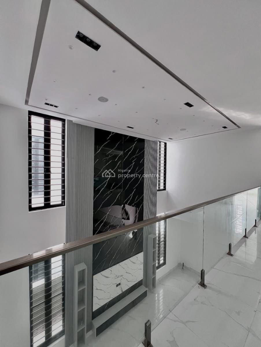 Contemporary 5 Bedroom Fully Detached Home with Bq, Cinema and Pool, Chevron, Lekki, Lagos, Detached Duplex for Sale