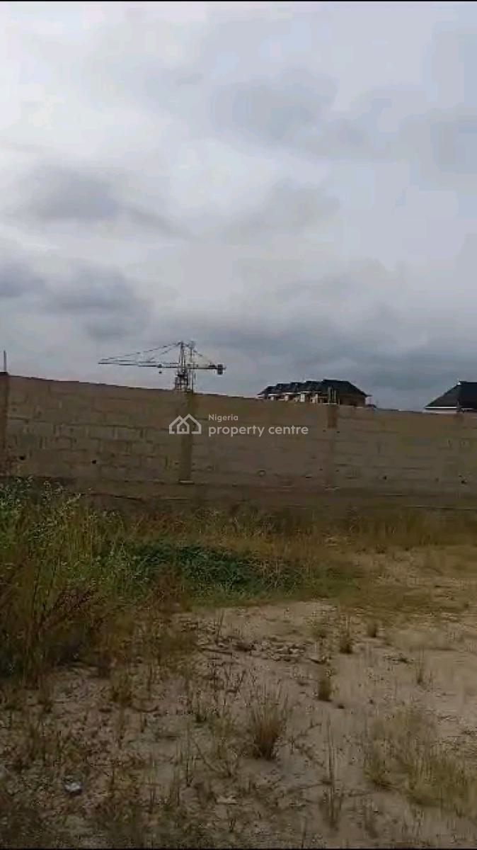 One and Half Plot of Vacant Land Fence and Gated in an Estat, Aquaview Estate, Ogudu, Lagos, Land for Sale