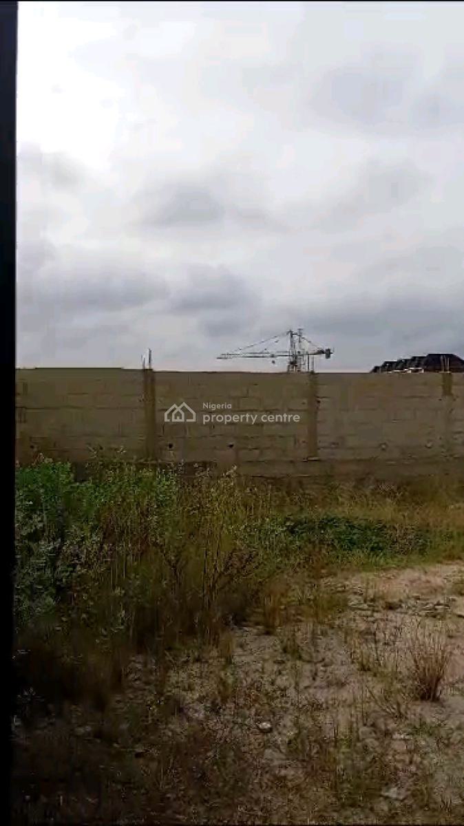 One and Half Plot of Vacant Land Fence and Gated in an Estat, Aquaview Estate, Ogudu, Lagos, Land for Sale