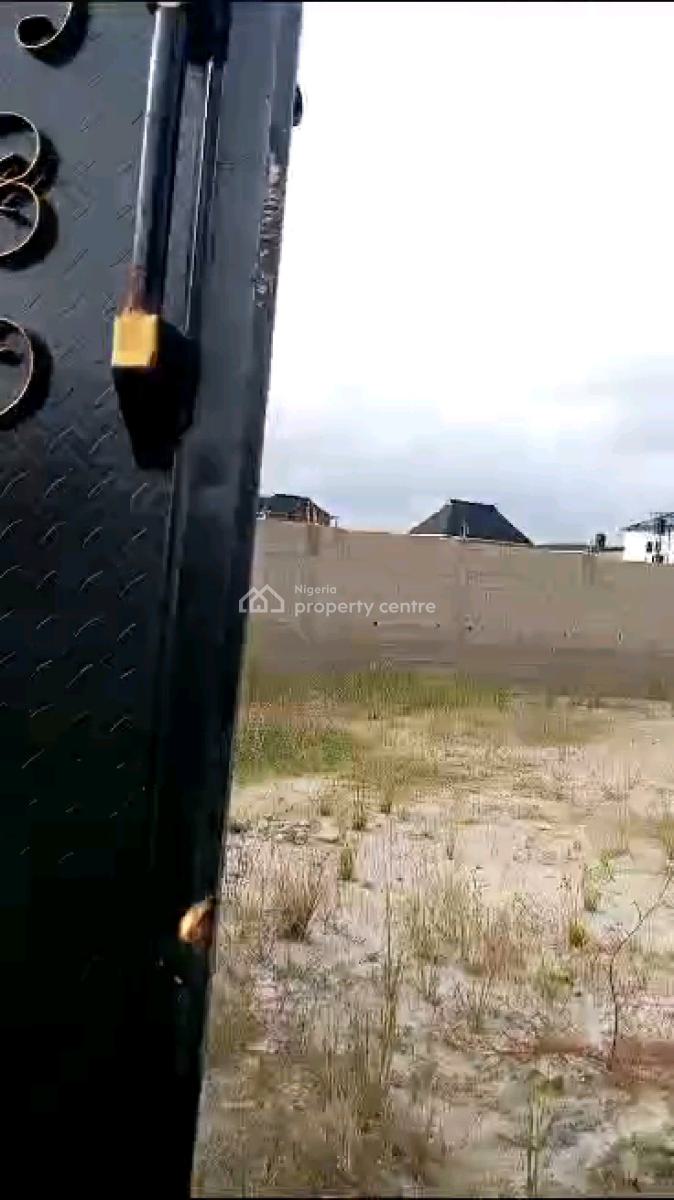 One and Half Plot of Vacant Land Fence and Gated in an Estat, Aquaview Estate, Ogudu, Lagos, Land for Sale
