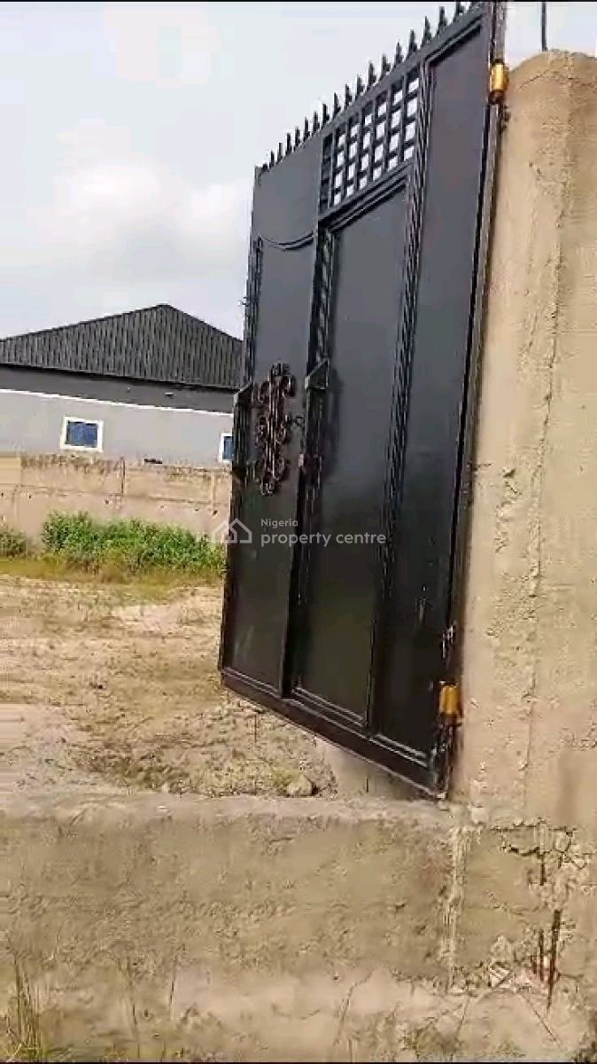 One and Half Plot of Vacant Land Fence and Gated in an Estat, Aquaview Estate, Ogudu, Lagos, Land for Sale