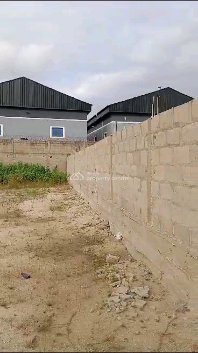 One and Half Plot of Vacant Land Fence and Gated in an Estat, Aquaview Estate, Ogudu, Lagos, Land for Sale