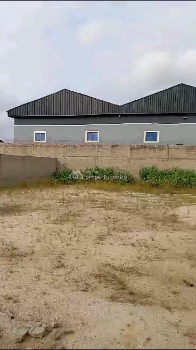 One and Half Plot of Vacant Land Fence and Gated in an Estat, Aquaview Estate, Ogudu, Lagos, Land for Sale