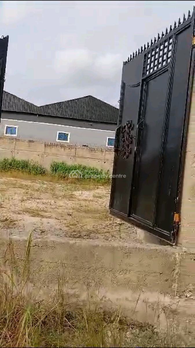 One and Half Plot of Vacant Land Fence and Gated in an Estat, Aquaview Estate, Ogudu, Lagos, Land for Sale