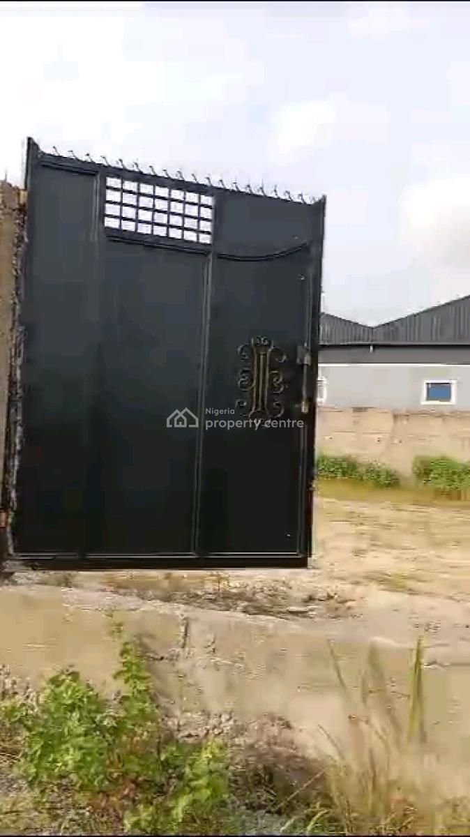 One and Half Plot of Vacant Land Fence and Gated in an Estat, Aquaview Estate, Ogudu, Lagos, Land for Sale