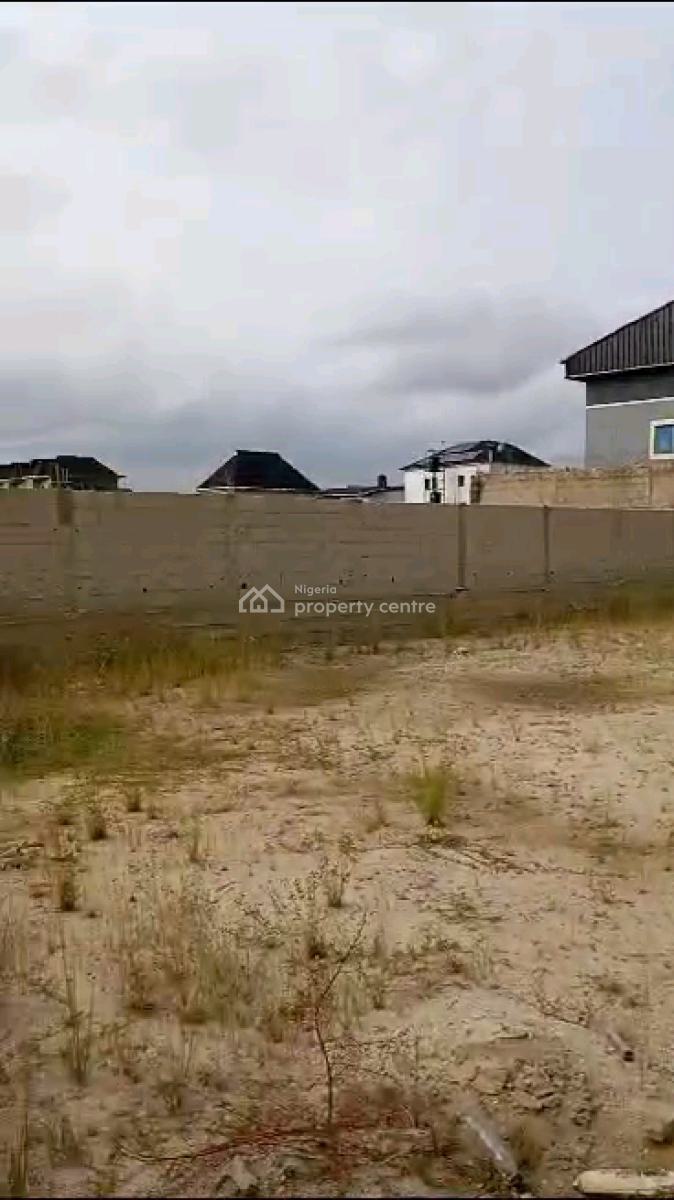 One and Half Plot of Vacant Land Fence and Gated in an Estat, Aquaview Estate, Ogudu, Lagos, Land for Sale