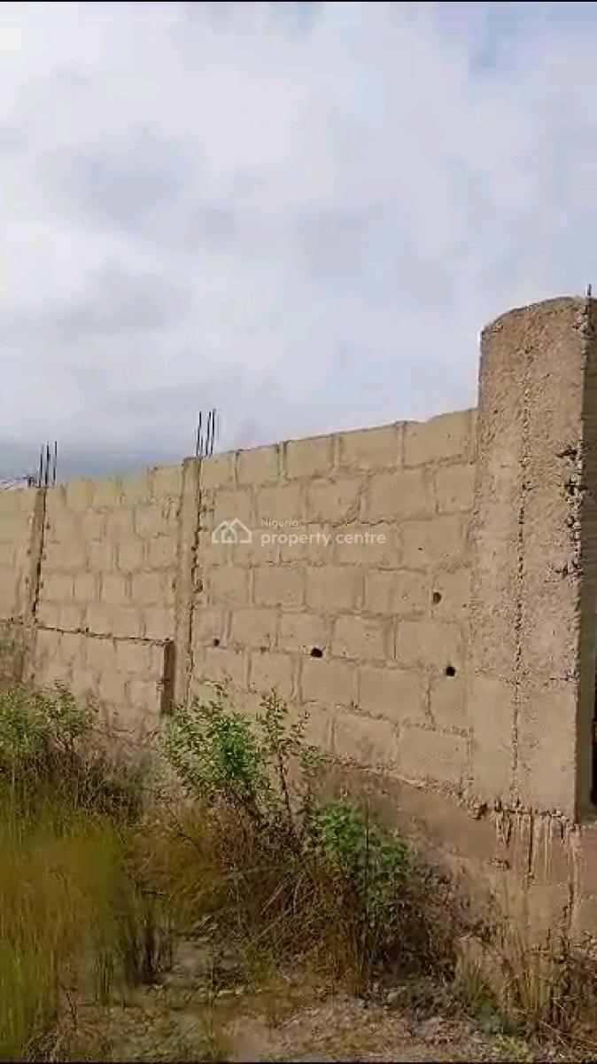 One and Half Plot of Vacant Land Fence and Gated in an Estat, Aquaview Estate, Ogudu, Lagos, Land for Sale