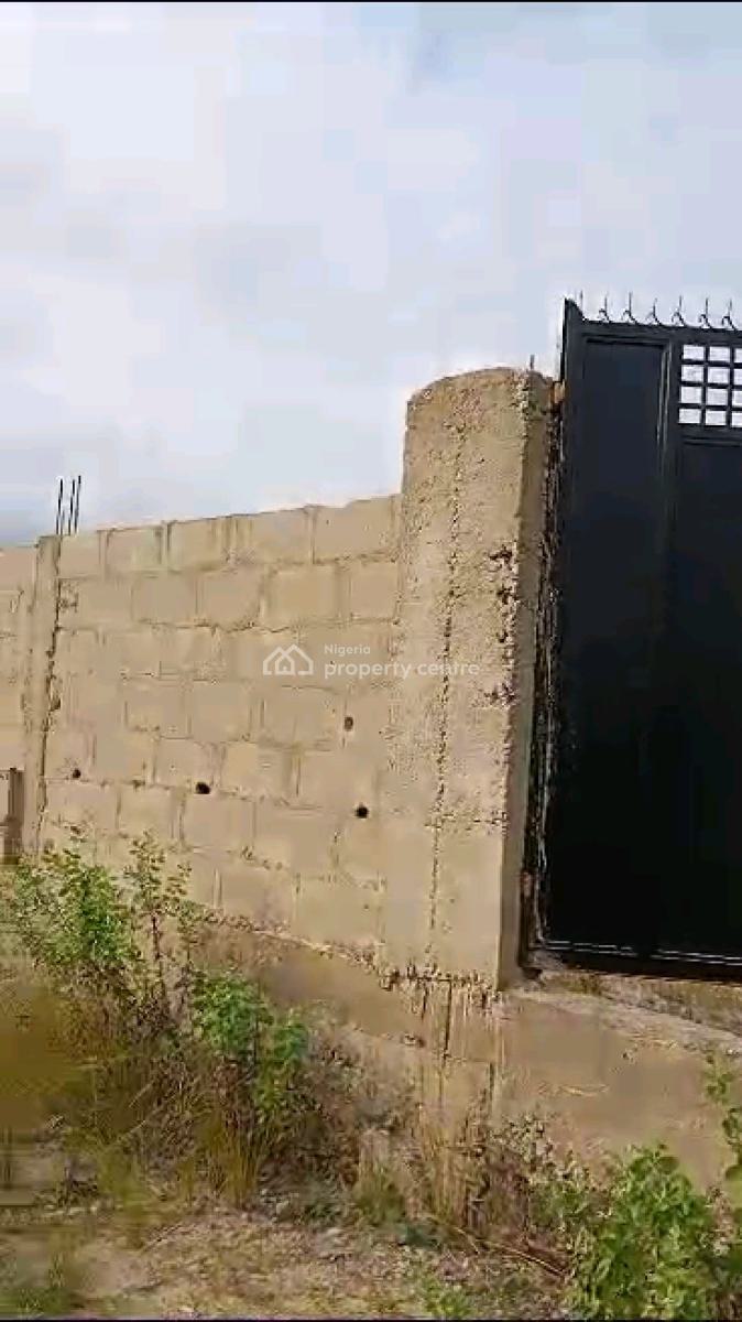 One and Half Plot of Vacant Land Fence and Gated in an Estat, Aquaview Estate, Ogudu, Lagos, Land for Sale