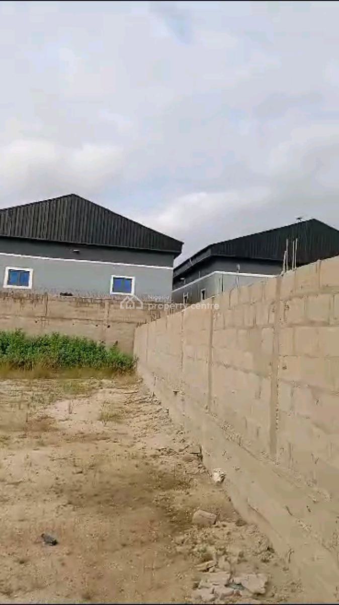 One and Half Plot of Vacant Land Fence and Gated in an Estat, Aquaview Estate, Ogudu, Lagos, Land for Sale