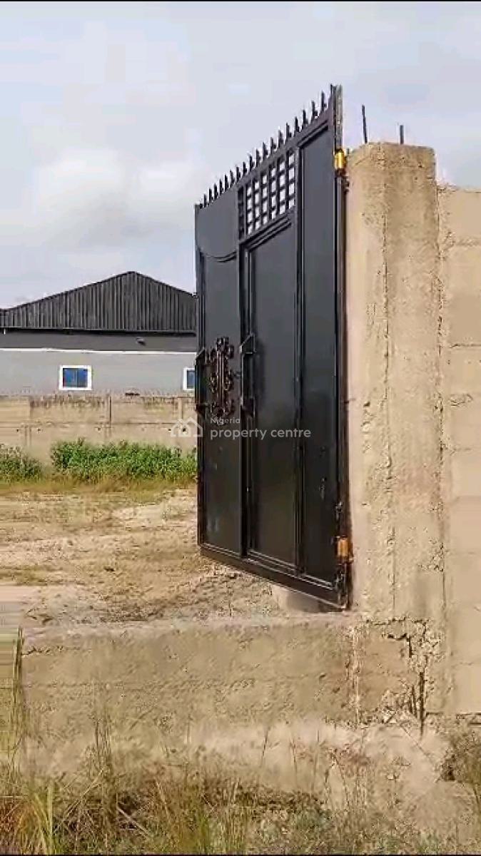 One and Half Plot of Vacant Land Fence and Gated in an Estat, Aquaview Estate, Ogudu, Lagos, Land for Sale