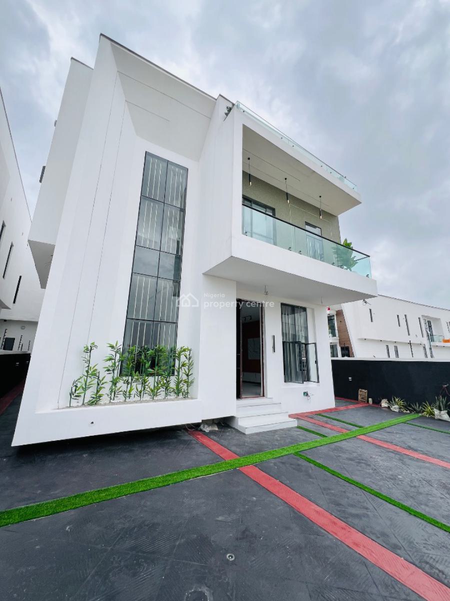 Beautifully Finished 4 Bedroom Detached Duplex with a Bq in an Estate, Lekki Palm City Estate, Ajah, Lagos, Detached Duplex for Sale