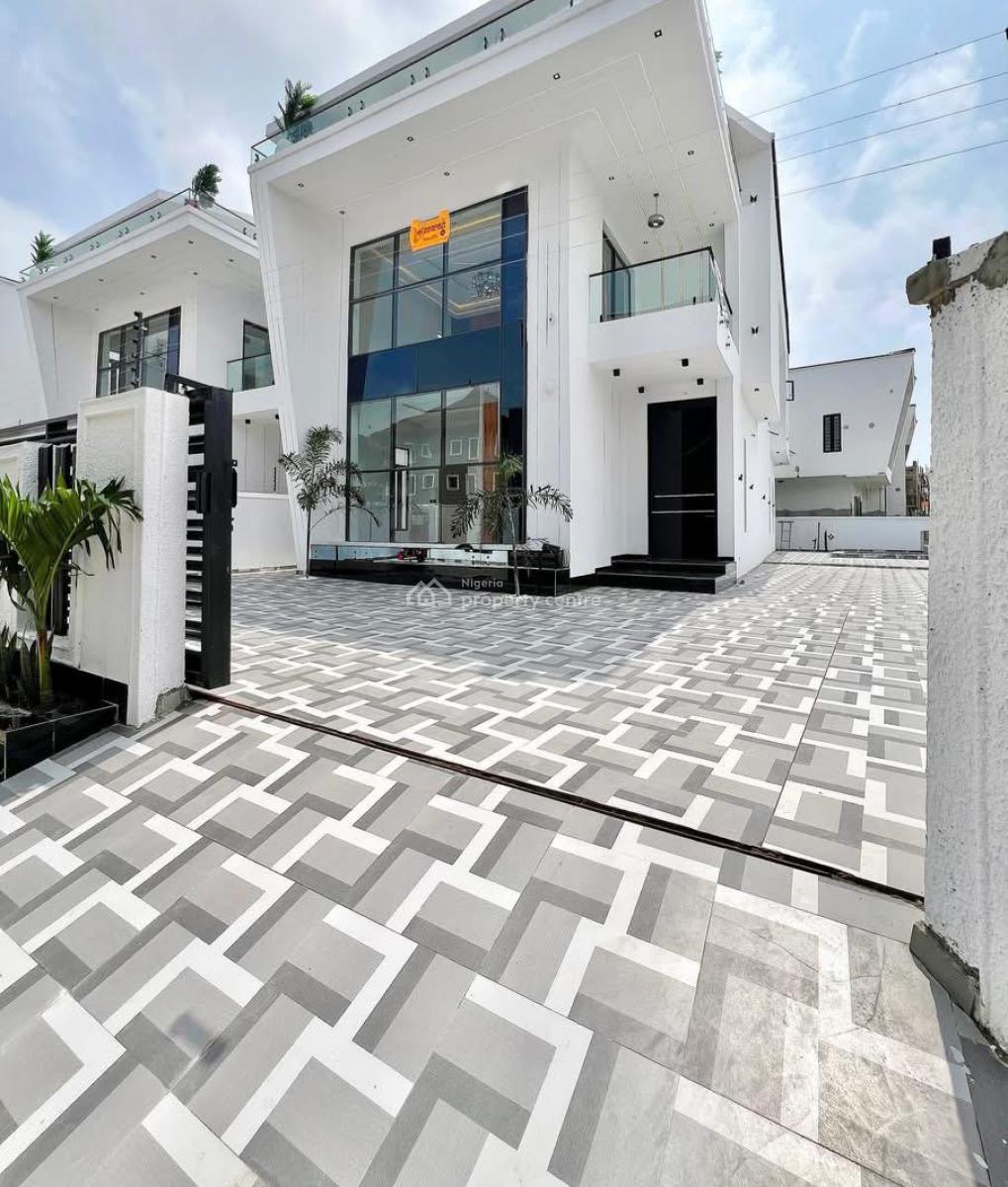 Astonishing 5 Bedroom Fully Detached Home with Swimming Pool and Gym, Ajah, Lagos, Detached Duplex for Sale