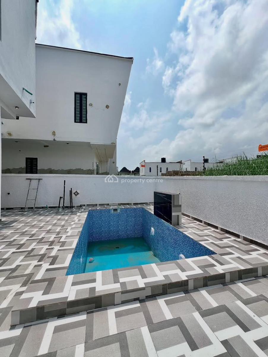 Astonishing 5 Bedroom Fully Detached Home with Swimming Pool and Gym, Ajah, Lagos, Detached Duplex for Sale