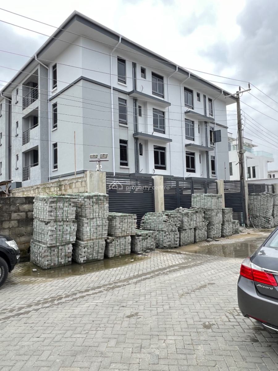 Newly Built 2 Bedroom Apartment in a Gated Estate in Osapa London, Osapa London, Osapa, Lekki, Lagos, Block of Flats for Sale