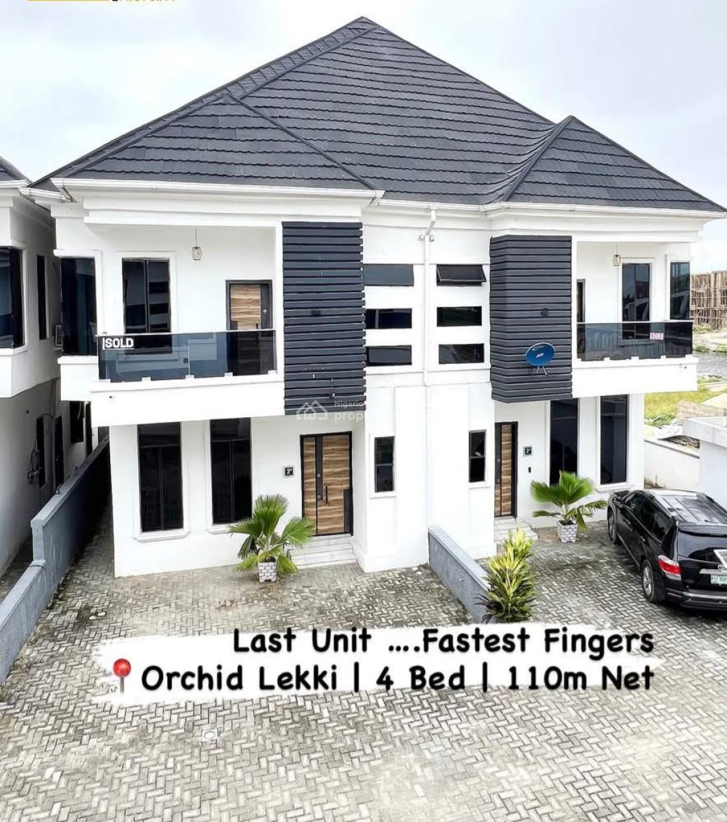 Luxury 4 Bedroom Semi Detached Duplex, Orchid, Lekki, Lagos, Semi-detached Duplex for Sale