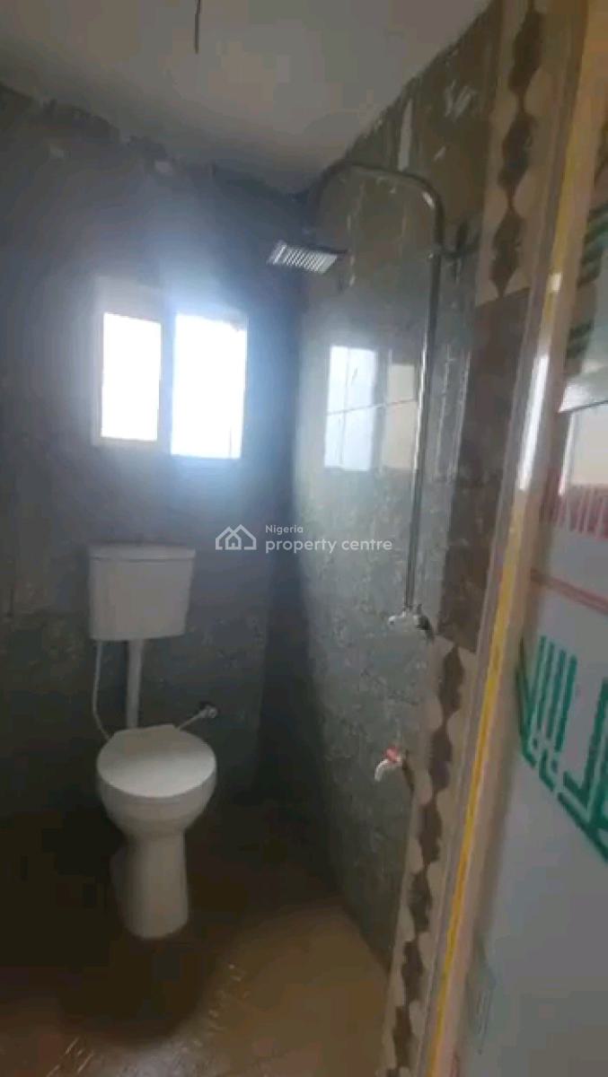 a Standard and Decent Roomself Contain, Upstairs with Private Balcony, New Garage, Bariga, Shomolu, Lagos, Self Contain (single Rooms) for Rent