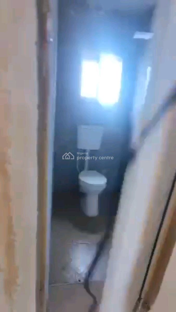 a Standard and Decent Roomself Contain, Upstairs with Private Balcony, New Garage, Bariga, Shomolu, Lagos, Self Contain (single Rooms) for Rent