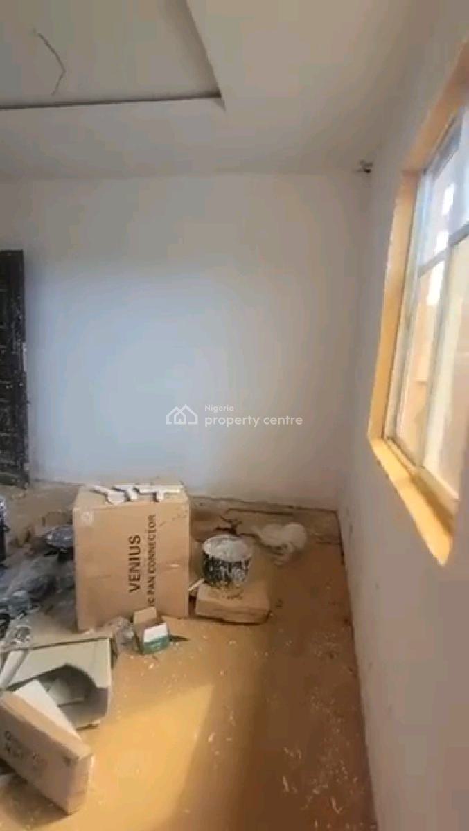 a Standard and Decent Roomself Contain, Upstairs with Private Balcony, New Garage, Bariga, Shomolu, Lagos, Self Contain (single Rooms) for Rent
