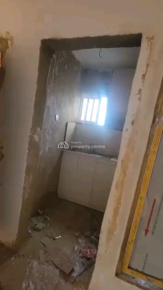 a Standard and Decent Roomself Contain, Upstairs with Private Balcony, New Garage, Bariga, Shomolu, Lagos, Self Contain (single Rooms) for Rent